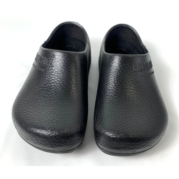Birkenstock  Profi-Birki Polyurethane Black Clogs Size 38 - Picture 8 of 12